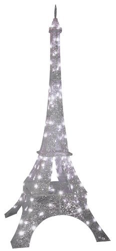 Gemmy Sparkle Crystal Splendor Eiffel Tower Prop Christmas Decor Show